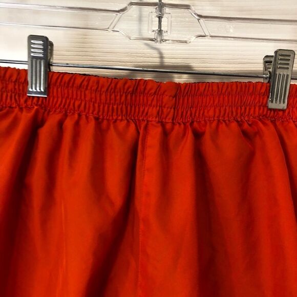 Adidas orange elastic waist jogging shorts size medium - Picture 6 of 10